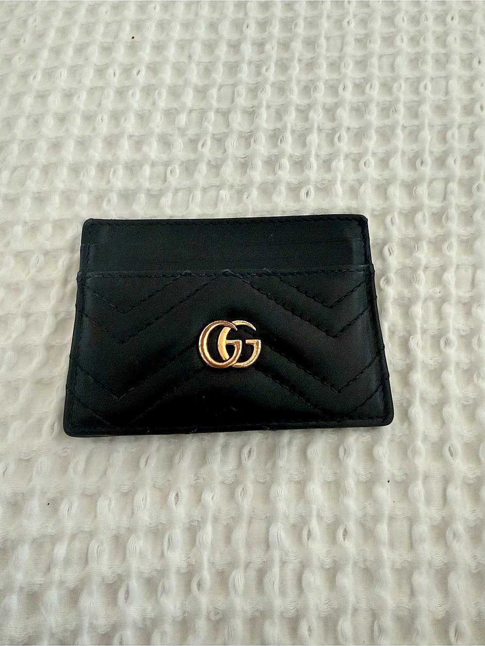 Gucci GG Marmont Card Case Black